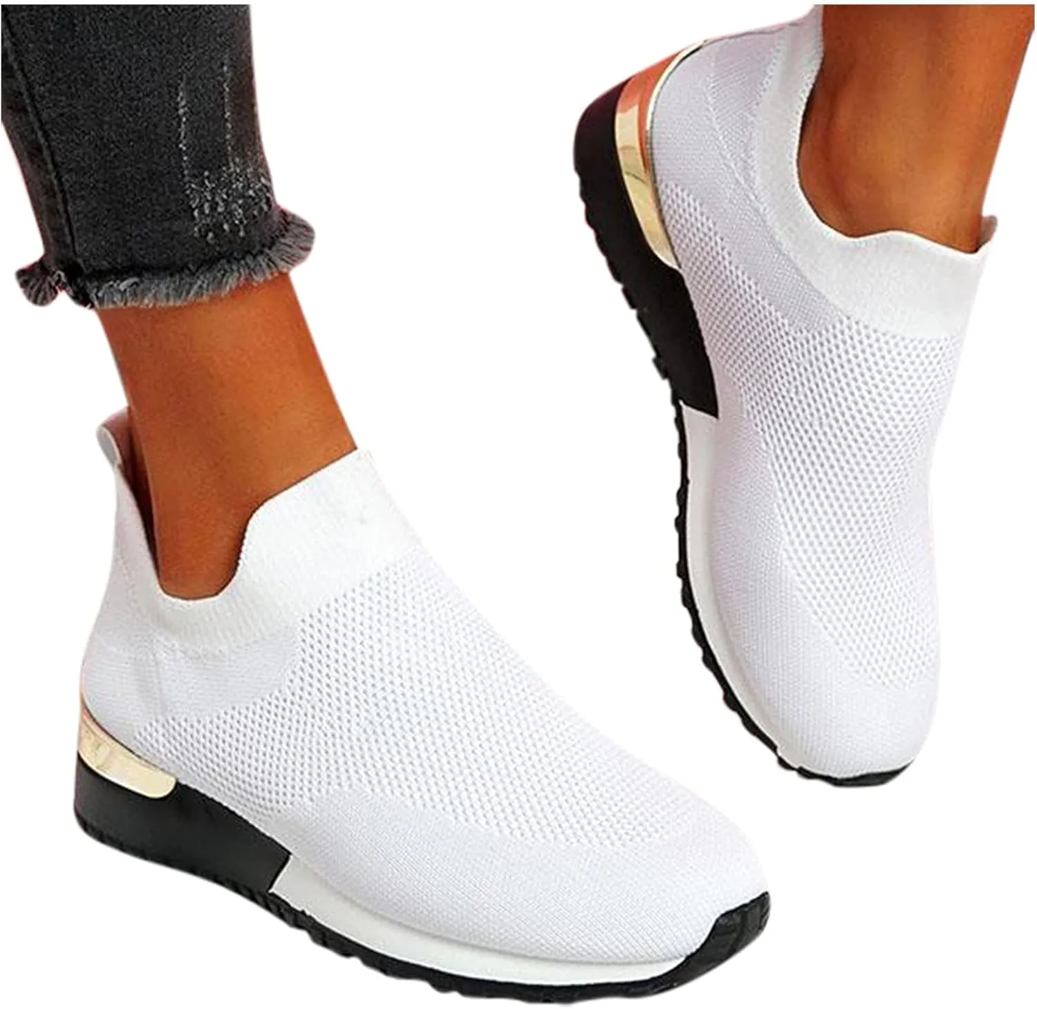 Wide Width Boots for Women Comfy Orthopedic Arch Support Walking Work Outdoor Hiking Ankle Boots Breathable Lac𝐞 Up Casual Sneaker