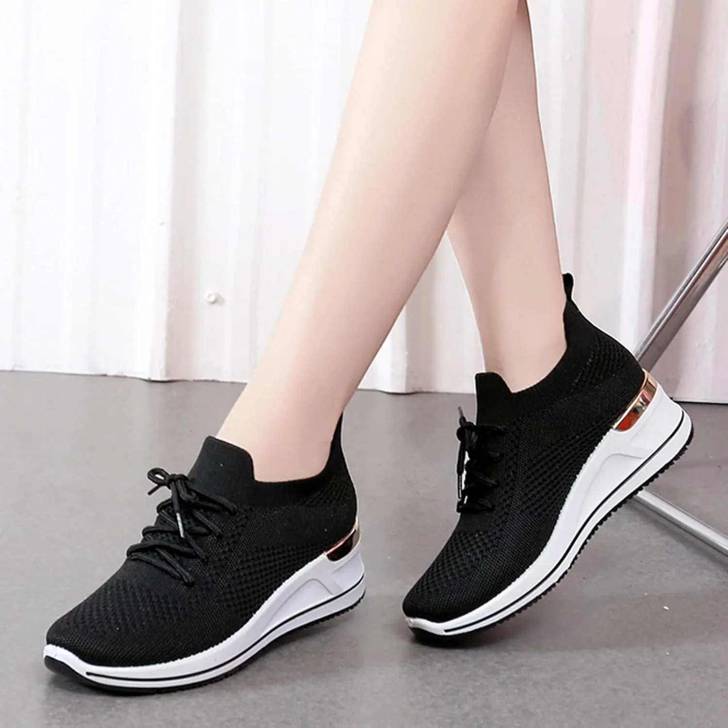 Women Casual Slip On Sneakers Lightweight Walking Shoes Comfortable Canvas Flats Non Slip Breathable Loafers