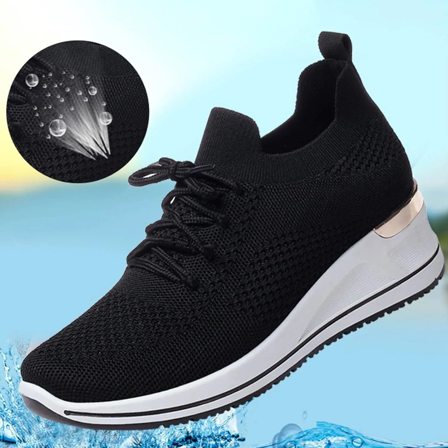 Women Casual Slip On Sneakers Lightweight Walking Shoes Comfortable Canvas Flats Non Slip Breathable Loafers