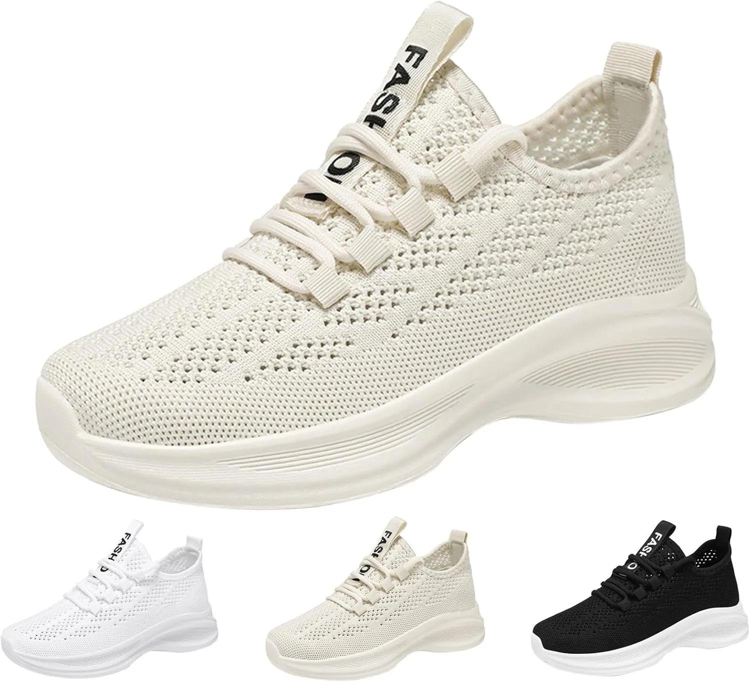 Women Lightweight Mesh Sneaker Breathable Running Cloud Soft Sole Non Slip Sports Athletic Tennis Trainer Shoes