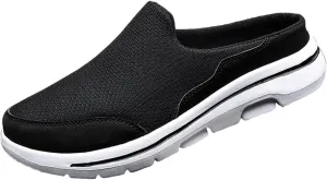 Womens Breathable Mesh Walking Mules Sneakers Mens Running Shoes Mesh Breathable Casual Shoes Trendy Waterproof Sneakers Red Tennis Shoe Loafers Dress Shoe