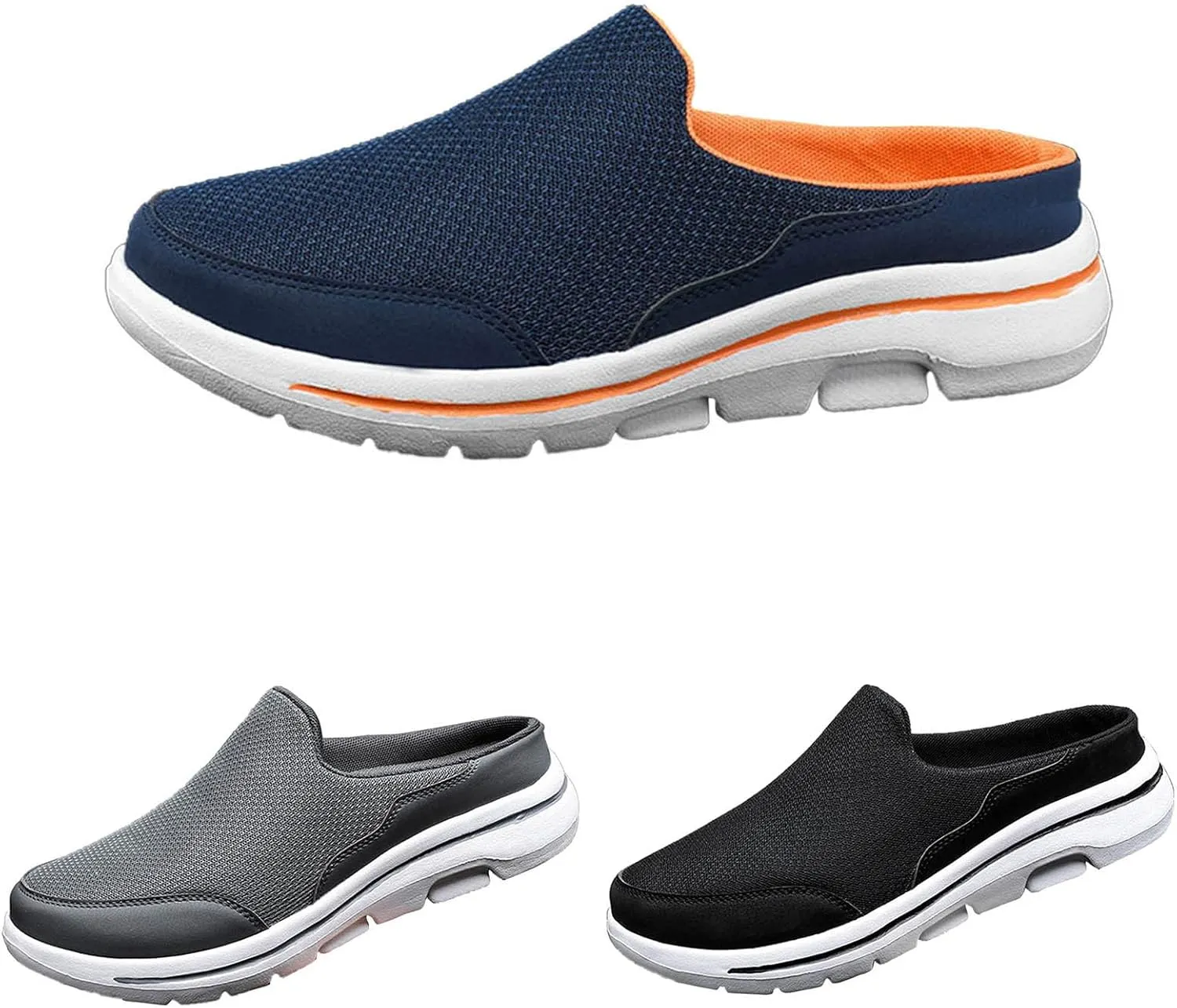 Womens Breathable Mesh Walking Mules Sneakers Mens Running Shoes Mesh Breathable Casual Shoes Trendy Waterproof Sneakers Red Tennis Shoe Loafers Dress Shoe