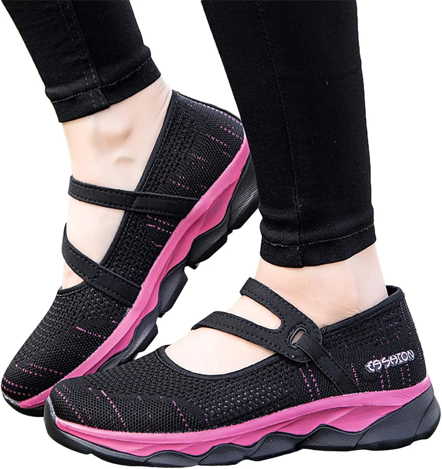 Womens Breathable Slip On Shoes Casual Comfortable Walking Sneakers Lightweight Canvas Flats Non Slip Loafers
