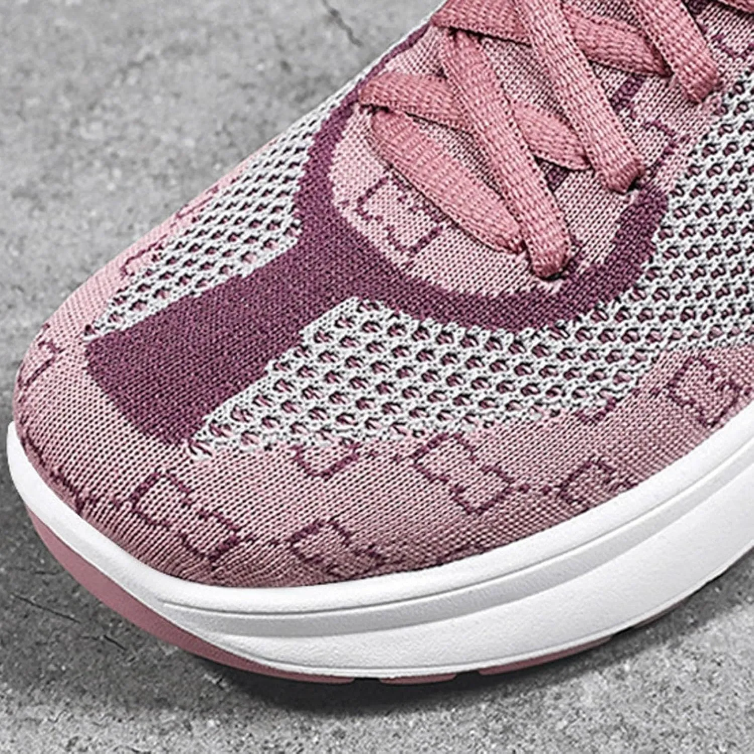 Women's Casual Breathable Mesh Sneakers Breathable Mesh Slip on Walking Shoes Comfortable Running Tennis Shoe