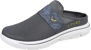 Women's Casual Slip on Half Shoes Breathable Slip On Shoes Women Mesh Breathable White Casual Shoes Black Sneakers Waterproof Tennis Shoe Casual Loafers
