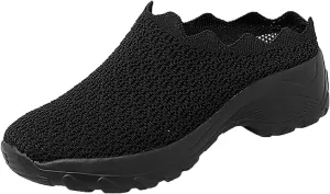 Womens Fashion Sneakers Orthopedic Mesh Walking Shoes 2025 Solid Color Casual Summer Lace-up Breathable Closed Toe Slingback Outdoor Comfortable Daily Casual Shoe