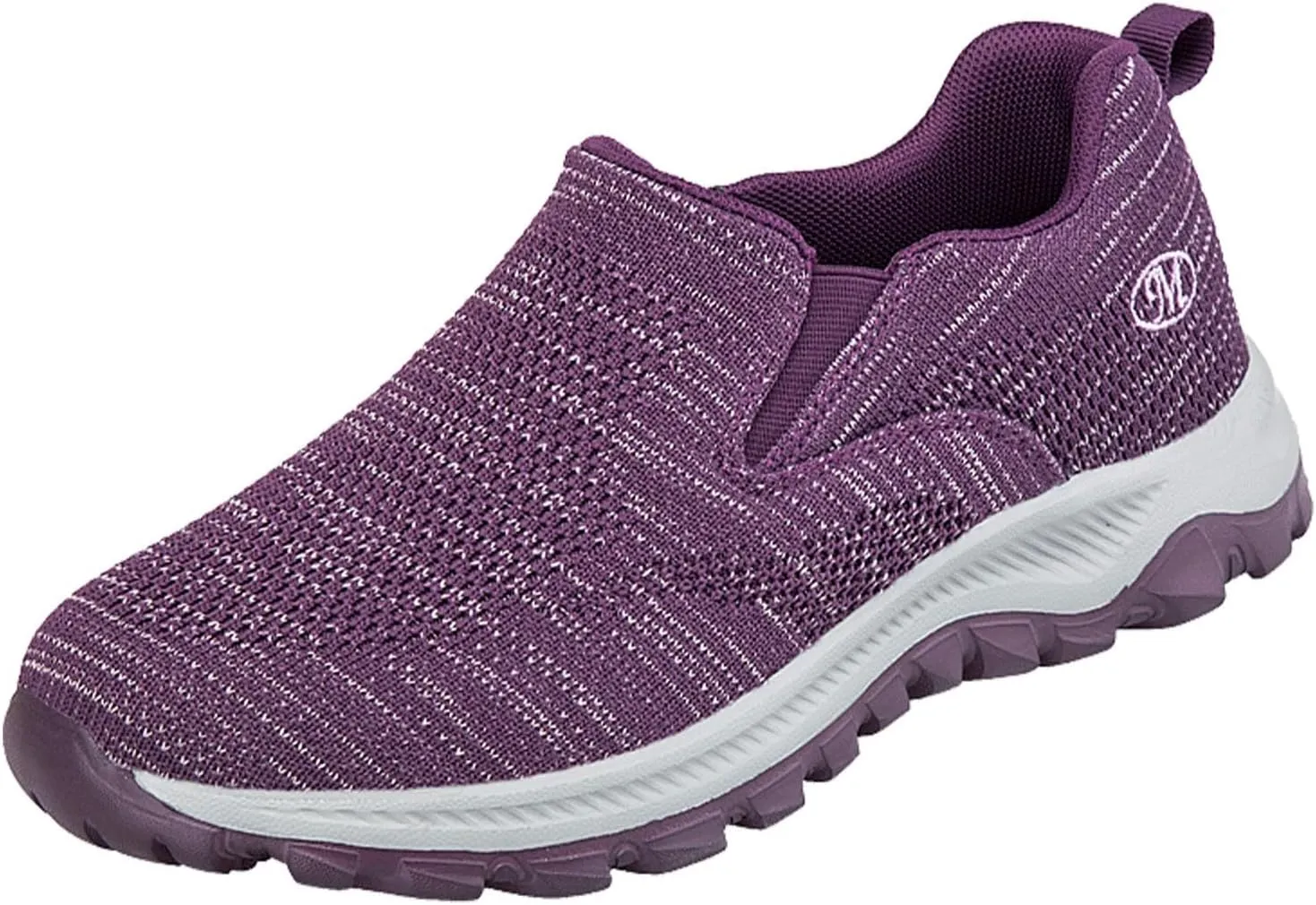 Women's Non Slip Comfortable Fashion Sneakers Comfort Lightweight Breathable Sock Shoes Comfort Diabetic Shoe