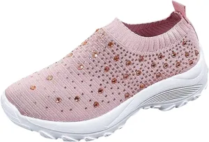 Womens Running Shoes Lightweight Orthopedic Sneakers Fashion Comfortable Walking Shoes Breathable Workout Shoes