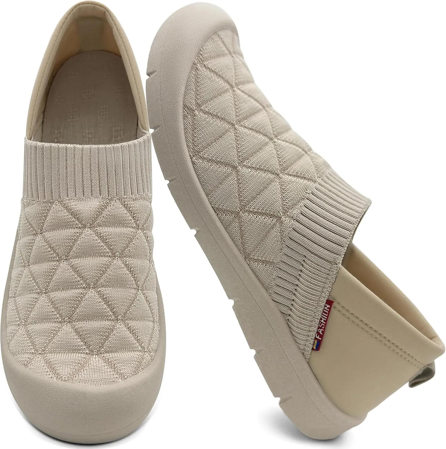 Womens Shoes Casual Slip Ons Fashion Sneakers Comfortable Flats Breathable Tennis Walking Footwear