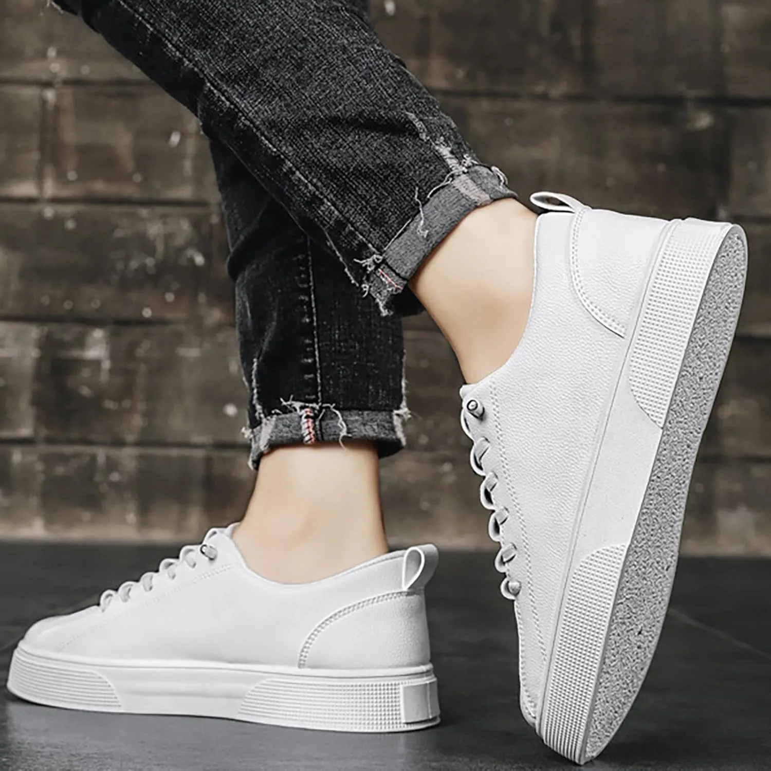 Womens Shoes Sneakers Mens Casual Dress Shoes Mules for Women Flats Slip on Non Slip Low Top Casual Loafers for Women Comfort Platform Sneakers