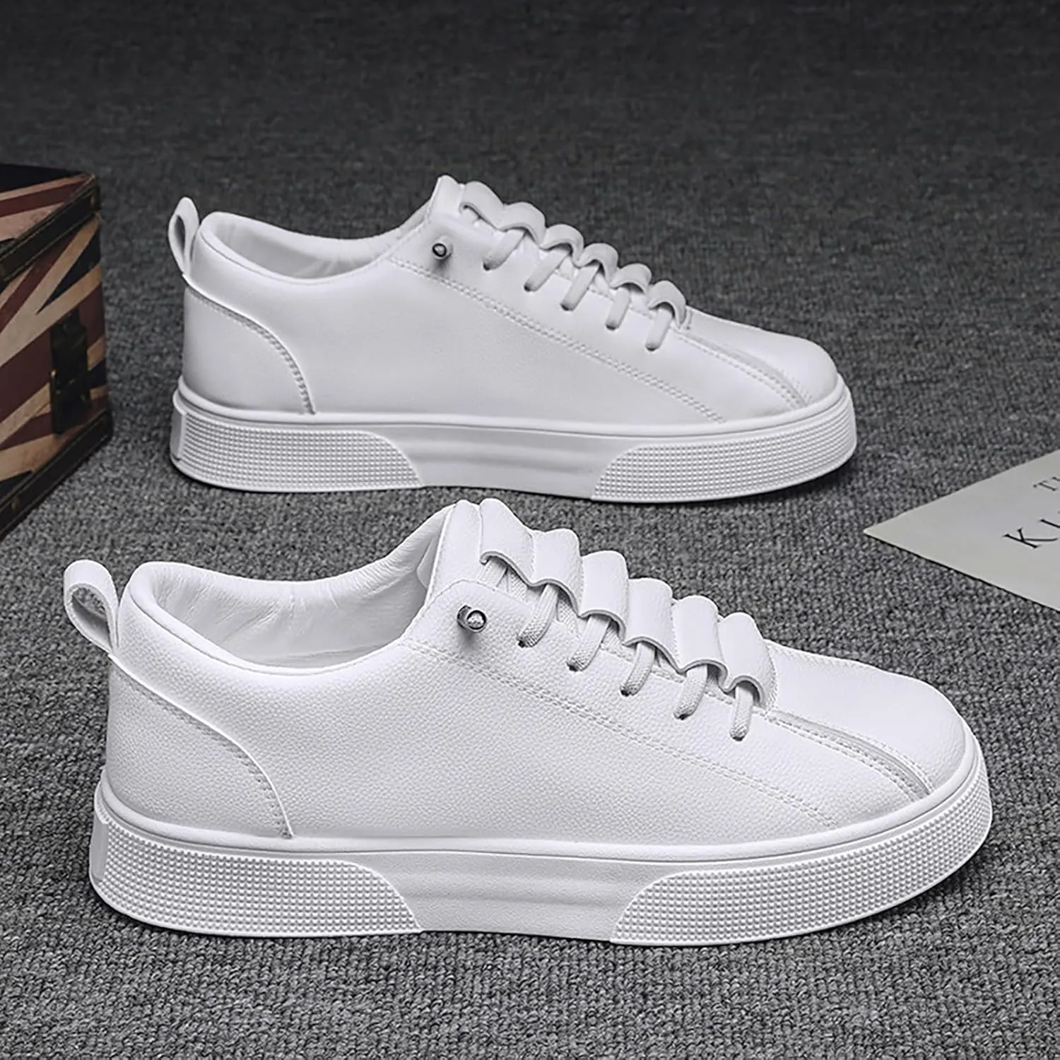 Womens Shoes Sneakers Mens Casual Dress Shoes Mules for Women Flats Slip on Non Slip Low Top Casual Loafers for Women Comfort Platform Sneakers