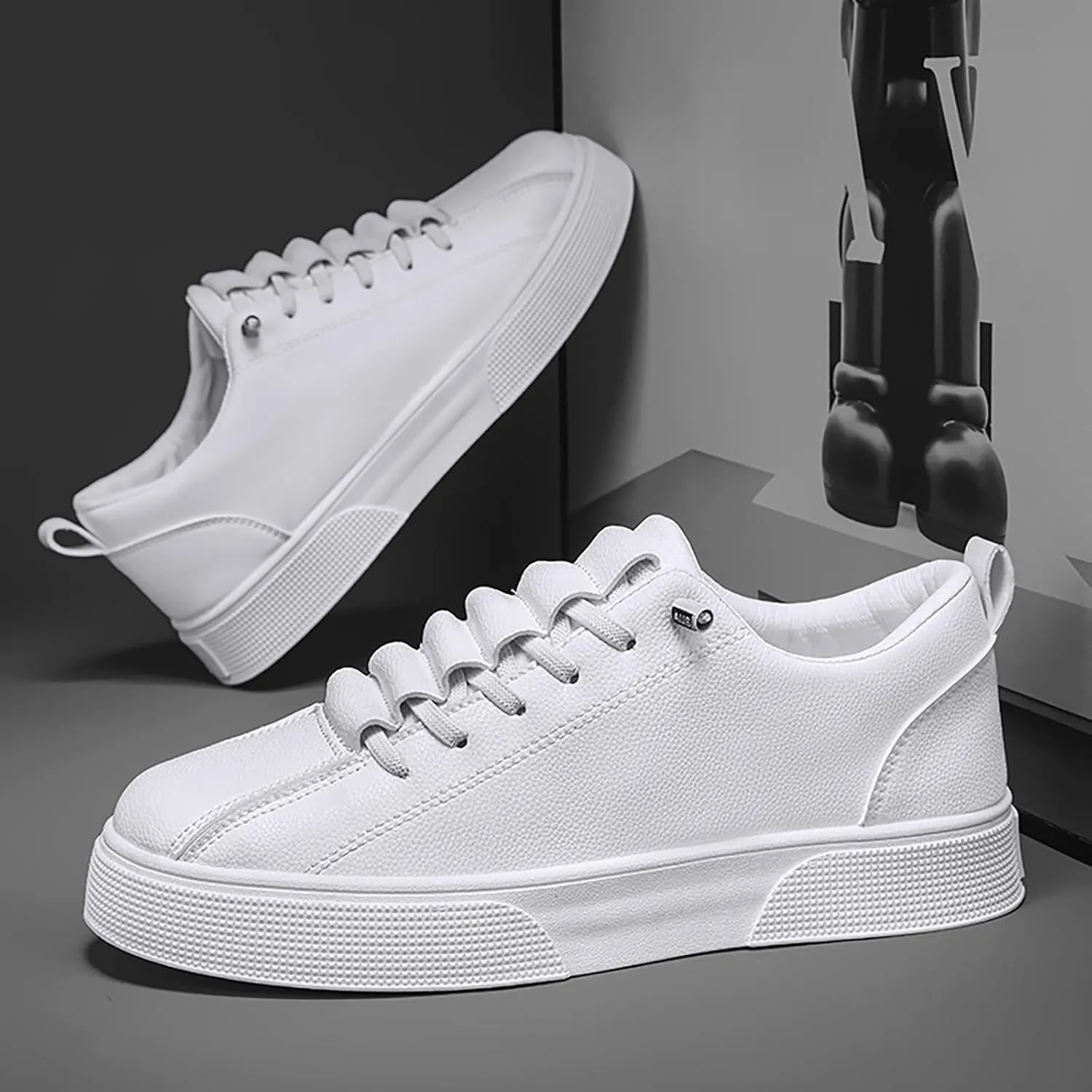 Womens Shoes Sneakers Mens Casual Dress Shoes Mules for Women Flats Slip on Non Slip Low Top Casual Loafers for Women Comfort Platform Sneakers