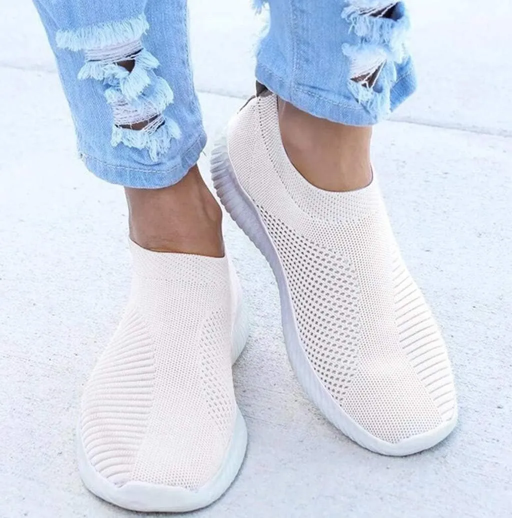 Women's Slip On Walking Shoes Running Comfortable Mens Running Shoes Wide Width Dressy Casual Shoes Women's Fashion Sneakers Red Tennis Shoe Cross Trainer Shoe