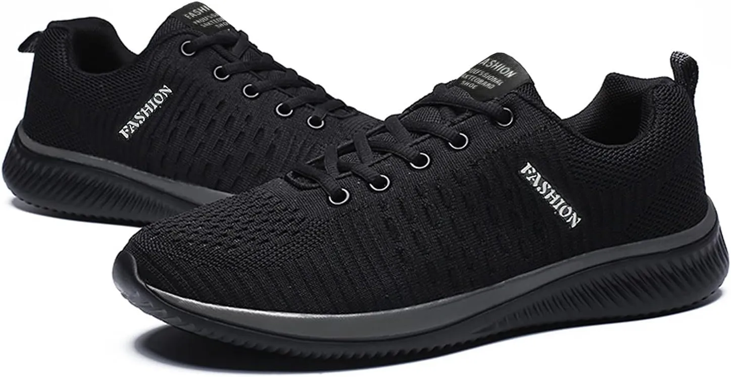 Womens Sneakers Black Sole Black Non Slip Tennis Shoes for Women Black Shoes Women Dressy Comfort Walking Size 11.5 Womens Platform Sneakers Women's Wide Athletic Shoes