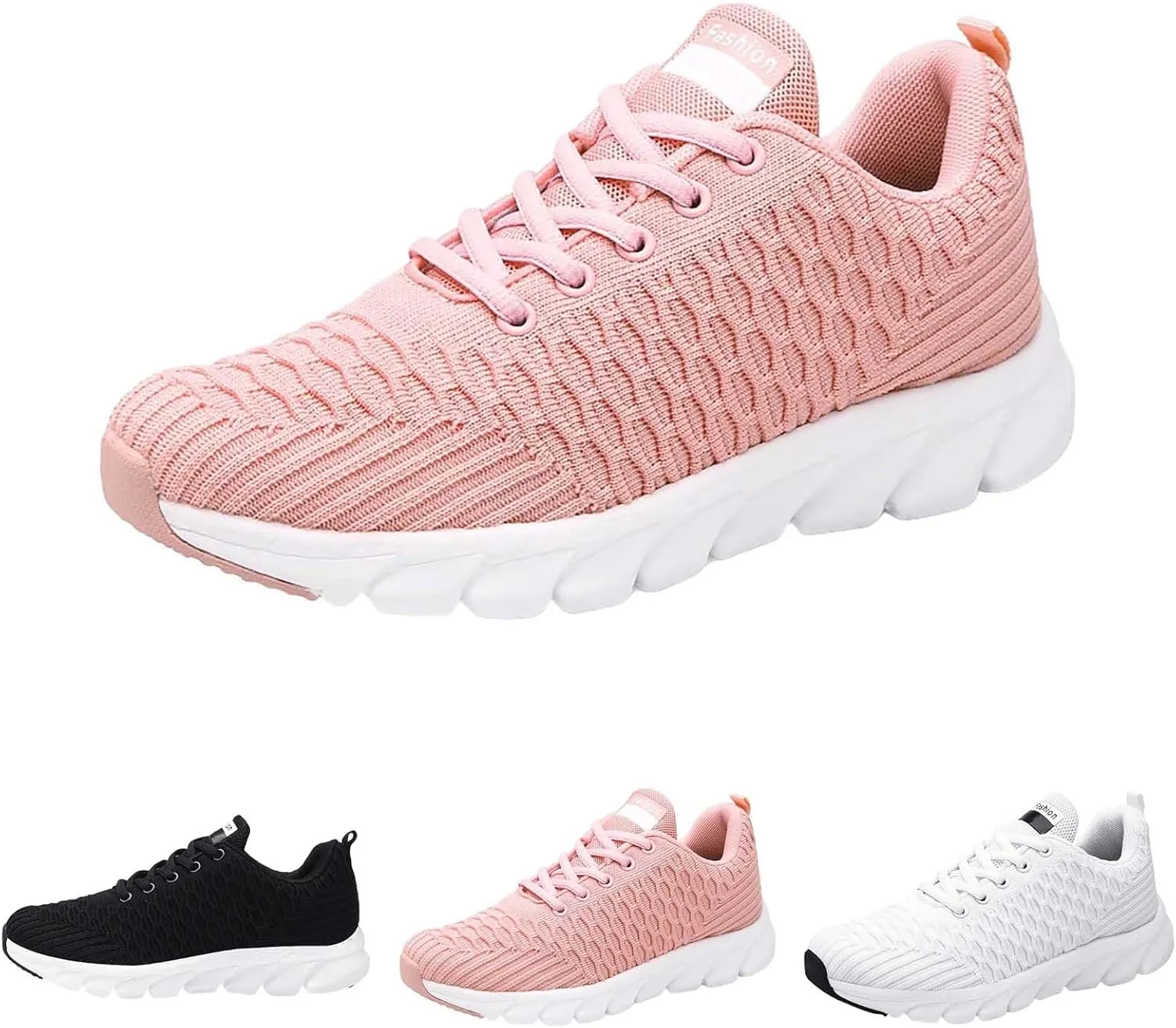 Womens Sneakers Womens Running Shoes Women's White Fashion Sneakers Comfortable & Lightweight Women's Loafers & Slip-Ons Black Sneakers for Women