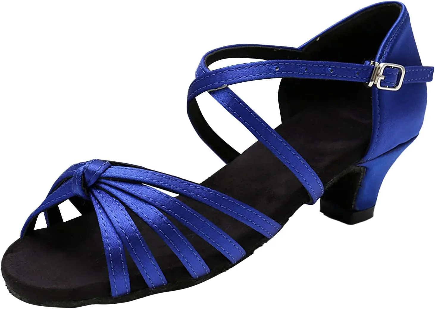 Women's Strappy Heels Open Toe Stiletto High Heeled Sandals for Women Dressy Adjustable Ankle Strap Comfortable Mid Chunky Low Block Summer Womens Slides Slippers Slip on Casual Sexy Beach Shoes