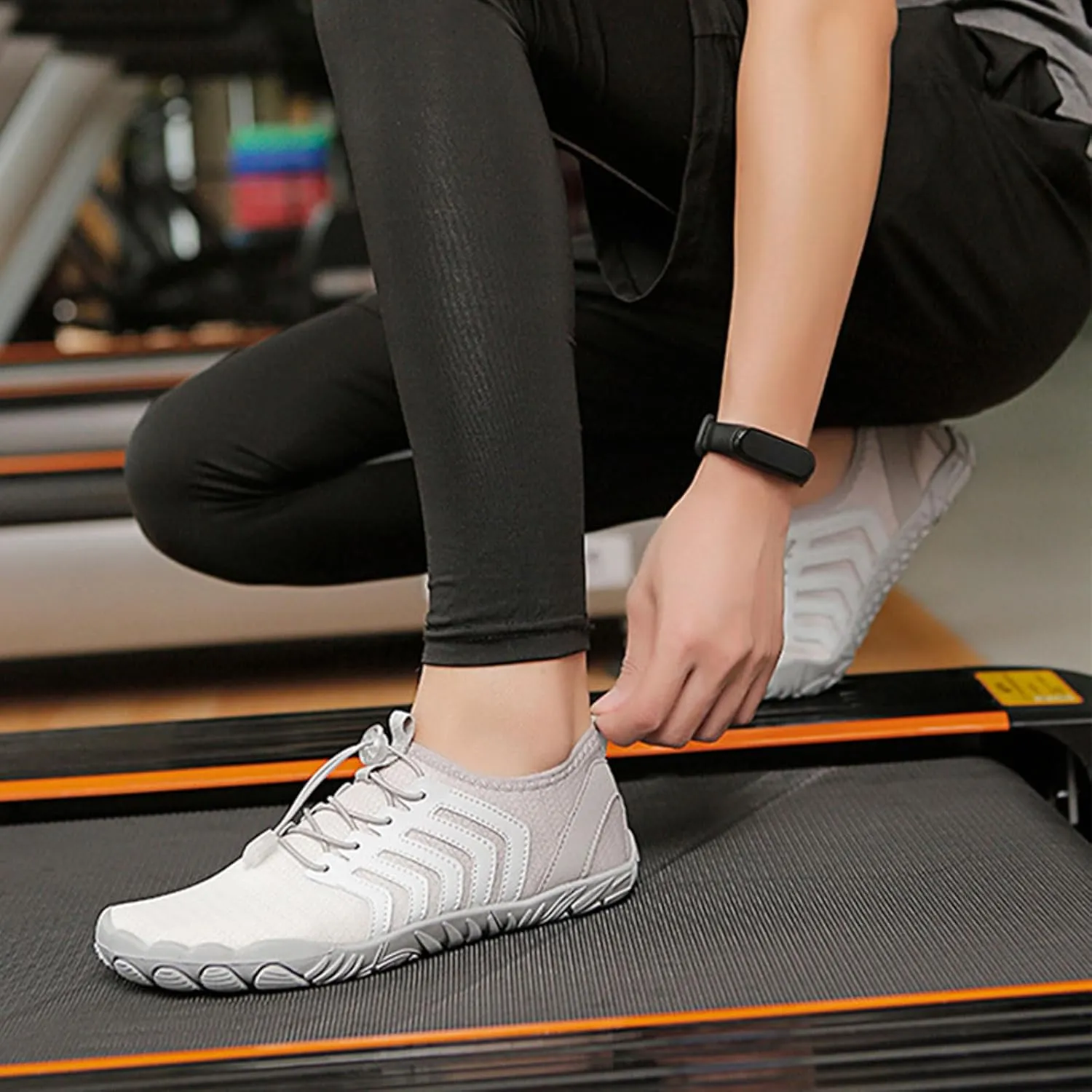 Women's Trail Running Barefoot Shoes Breathable Non-Slip Athletic Footwear Wide Toe Minimalist Sneakers Quick Drying Water Shoes Pro Healthy Hiking Footwear Beach Swim Surfing Diving Boating Shoe