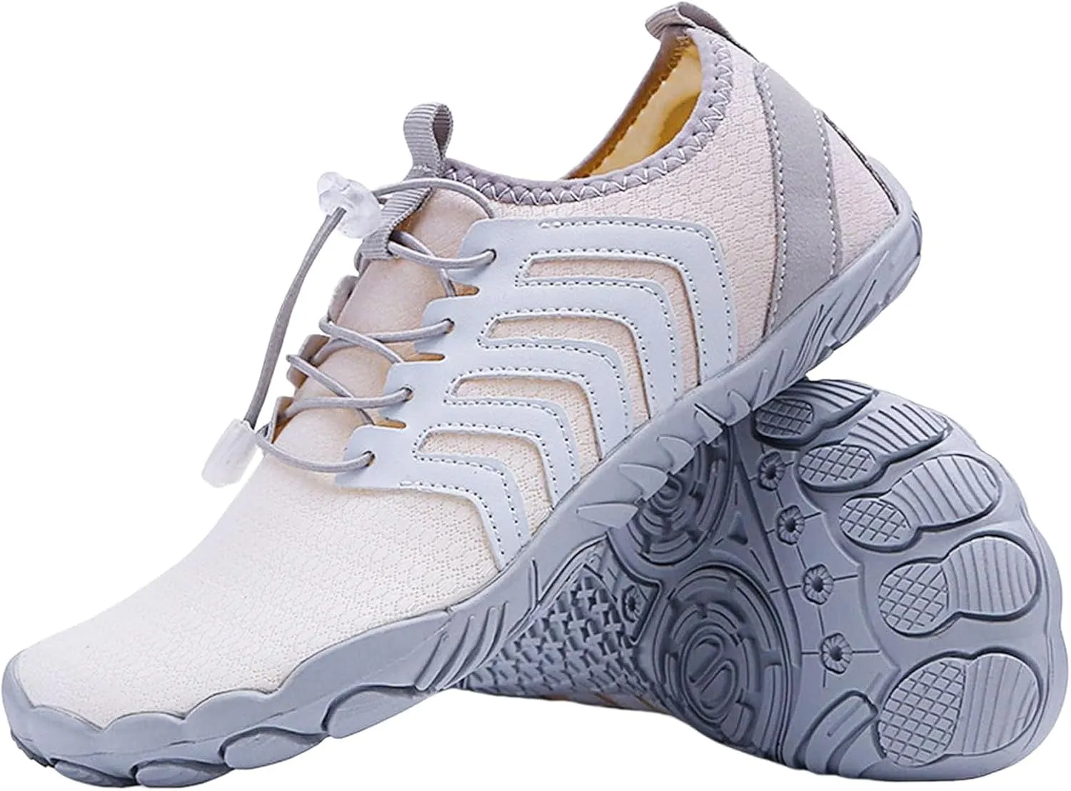 Women's Trail Running Barefoot Shoes Breathable Non-Slip Athletic Footwear Wide Toe Minimalist Sneakers Quick Drying Water Shoes Pro Healthy Hiking Footwear Beach Swim Surfing Diving Boating Shoe