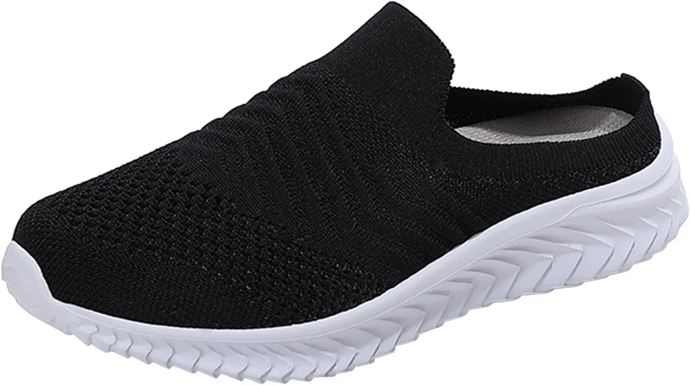 Women's White Fashion Sneakers Platform Sneakers for Women Fashion Flat Shoes for Women Comfortable Dressy Slip on Womens Loafers Wide Width Womens Slip On Sneakers