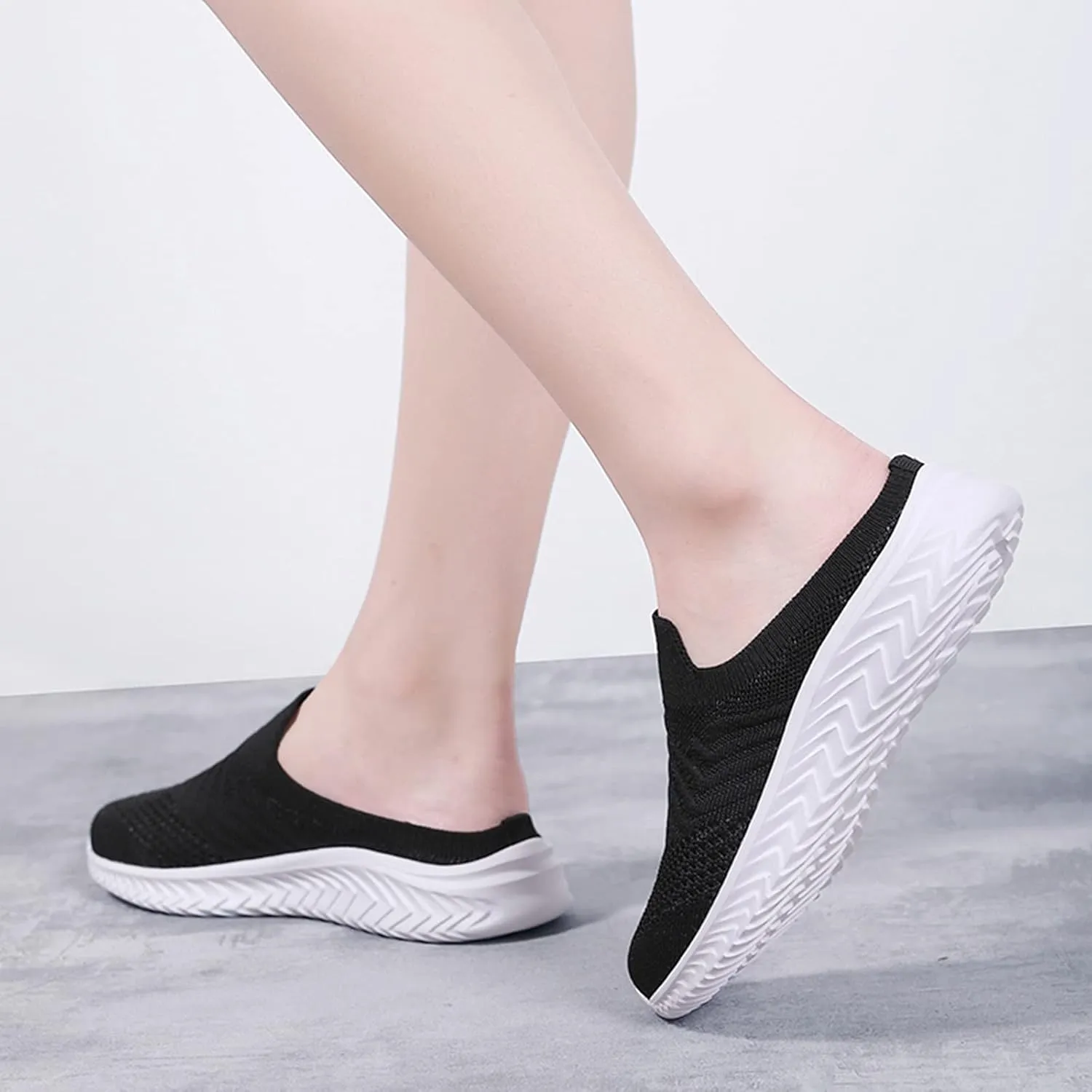 Women's White Fashion Sneakers Platform Sneakers for Women Fashion Flat Shoes for Women Comfortable Dressy Slip on Womens Loafers Wide Width Womens Slip On Sneakers