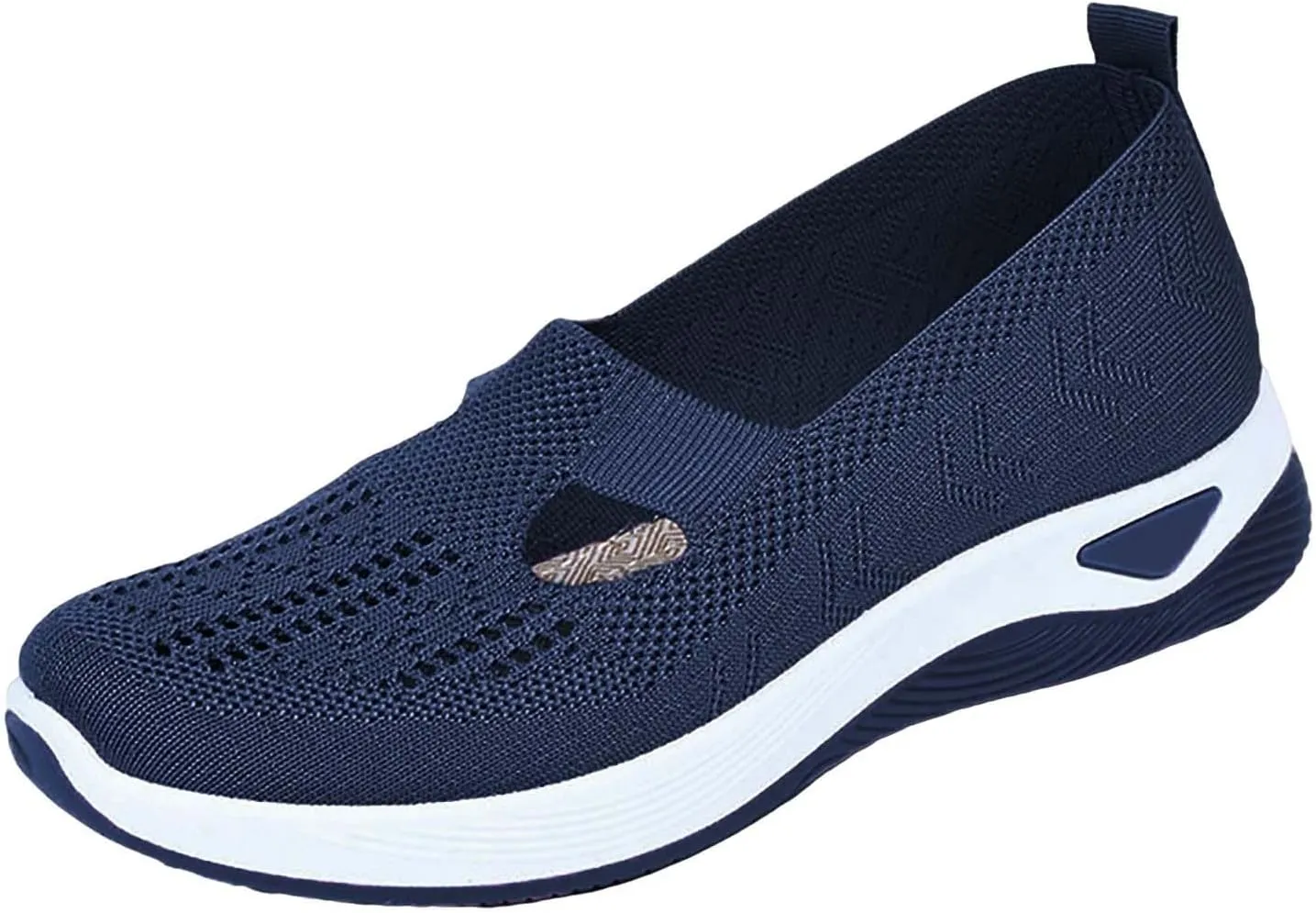 Women's Woven Orthopedic Breathable Soft Shoes Tennis Shoes Womens Mesh Breathable Women's Shoes Casual Fashion Sneakers 2025 Waterproof Tennis Shoe White Loafers