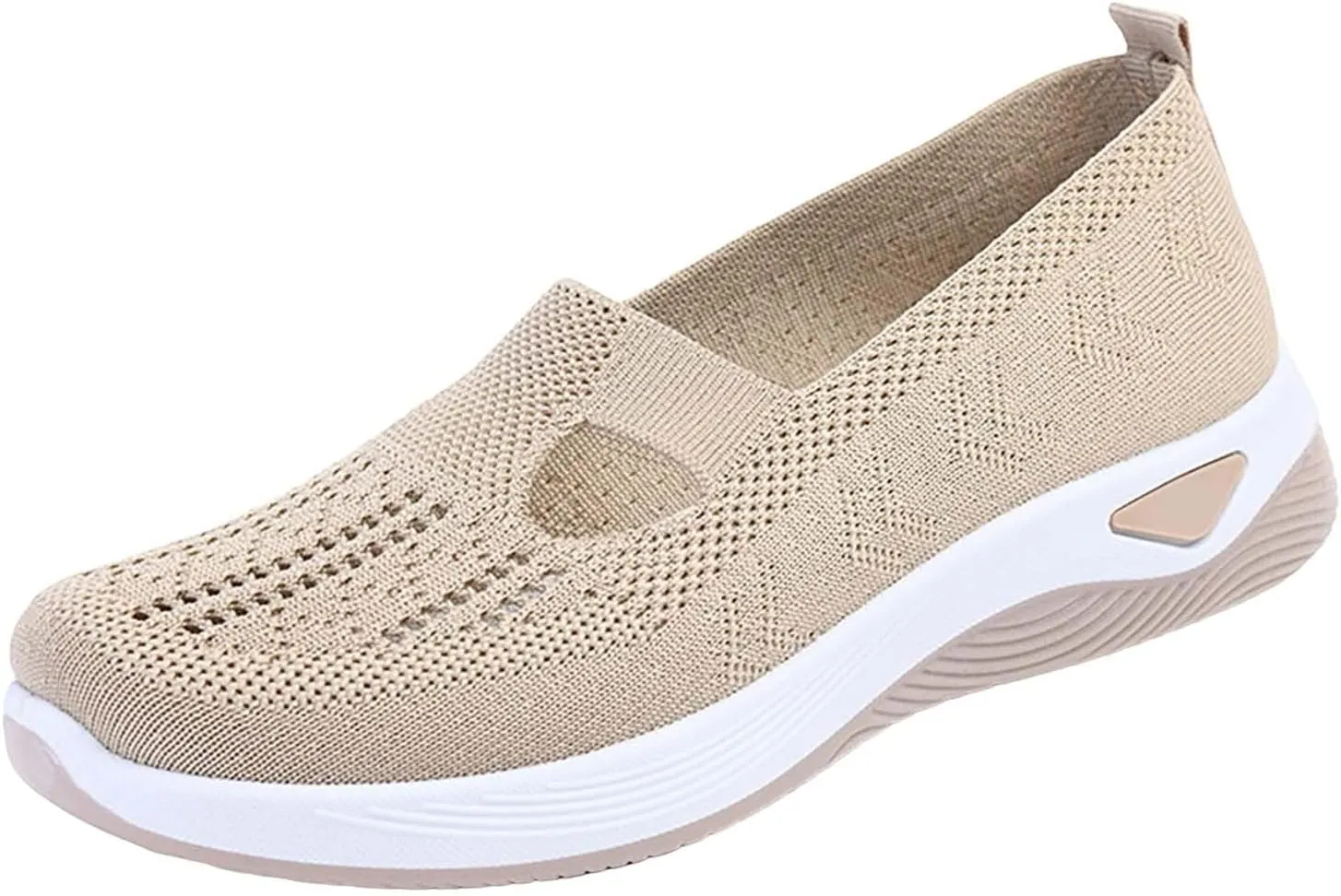 Women's Woven Orthopedic Breathable Soft Shoes Tennis Shoes Womens Mesh Breathable Women's Shoes Casual Fashion Sneakers 2025 Waterproof Tennis Shoe White Loafers