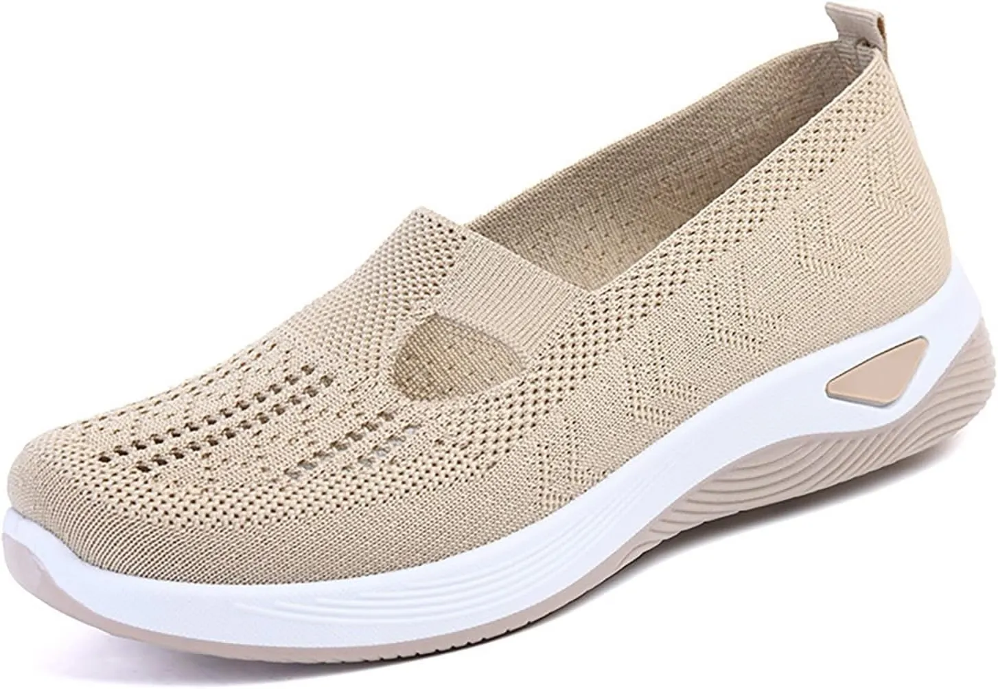 Women's Woven Orthopedic Breathable Soft Shoes Tennis Shoes Womens Mesh Breathable Women's Shoes Casual Fashion Sneakers 2025 Waterproof Tennis Shoe White Loafers